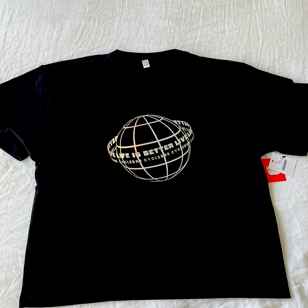 CYCLEBAR OVERSIZED T SHIRT SIZE SMALL